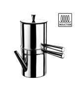 Caffettiera Napoletana INDUCTION in acciaio inox 18/10