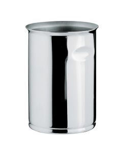Drinking straw/Grissini holder - stainless steel 18/10