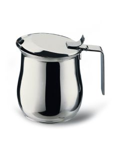 Milk/Cream jug with cover Mignon - stainless steel 18/10