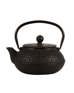 Japanese teapot enamelled cast-iron with stainless steel infuser 1 L