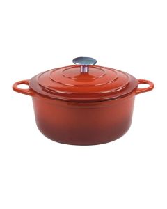 Round casserole Normandie - enamelled cast-iron