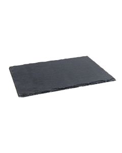 Rectangular natural Slate tray cm 20x30