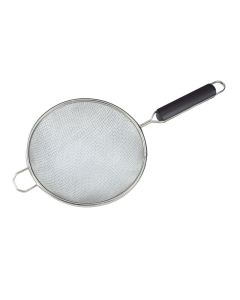 Double - layered wire mesh strainer - stainless steel 18/10 Ø cm 16