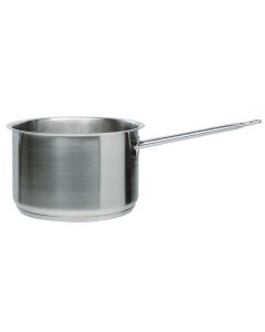 Sauce-pan with 1 handle and induction bottom - stainless steel 18/10