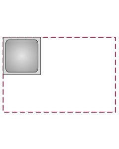 GN 1/6 container - stainless steel 18/10 L 1