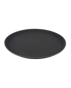 Round non-slip tray - fibreglass