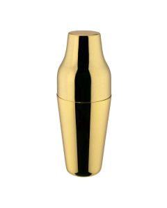 Parisienne Shaker Mixage Gold -Gold-coloured 18/10 stainless steel cl 60