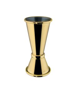 Jigger Mixage Gold - Gold-coloured 18/10 stainless steel cl 2/4