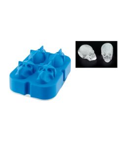 Silicone mould Mixcage - 4 ice skulls