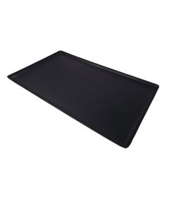 GN Baker tray with feet - black melamine