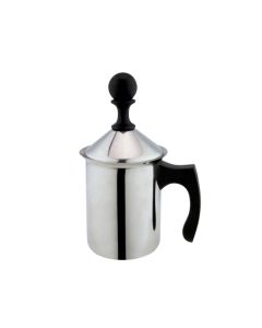 Milk frother with double mesh filter Breakfast! - stainless steel 18/10