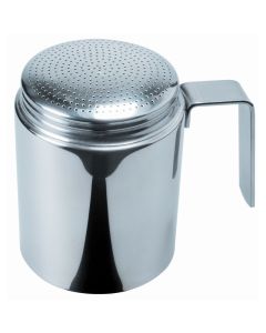Icing-sugar shaker with handle - stainless steel 18/10 g 500