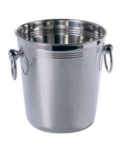 Bottle cooler - stainless steel Ø cm 20 h cm 21