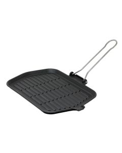 Rectangular grill pan Dietella - Enamelled cast-iron cm 21x30