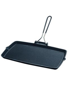 Rectangular grill pan MixGrill - Enamelled cast-iron cm 22x34