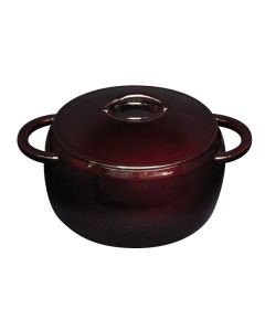 Round casserole Tuscany Enamelled cast-iron Ø cm 20