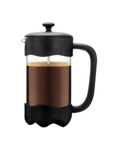 French press filter Coffee/Tea/Infuser maker - Borosilicate glass and stainless steel 18/10 plunger