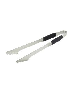 Forged BBQ tongs - stainless steel with soft touch handle cm 42,5