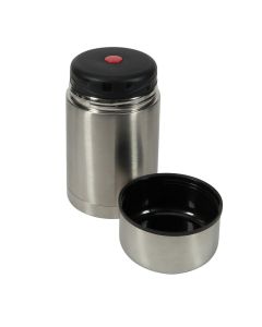 Vacuum lunch box with pouch - stainless steel 18/10 and ABS L 0,5