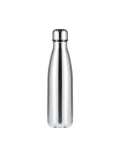Vacuum bottle with cover - stainless steel 18/10