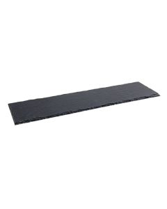Rectangular natural Slate tray cm 12x45