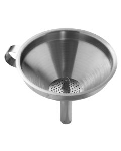 Funnel with detachable filter- stainless steel 18/10 Ø cm 10