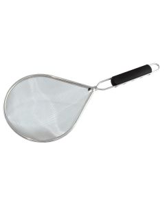 Oval strainer - stainless steel cm 22x18