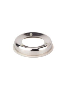 Hemispherical mixing bowl stand - stainless steel 18/10 with silicone non-slip gaskets