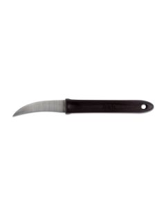 Curved paring knife - stainless steel cm 7