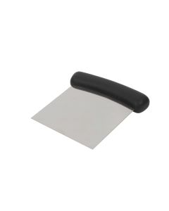 Rectangular rigid dough scraper tuttiXuno CHEF - stainless steel cm 9,5x11