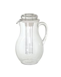 Gemma Pitcher with lid and ice tube - MS and polycarbonate L 3