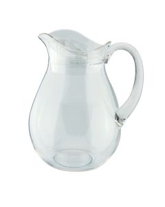 Onice Pitcher with lid - transparent finishing acrylic L 2