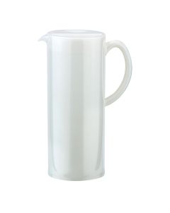 Giada Pitcher with lid - white finishing acrylic L 2