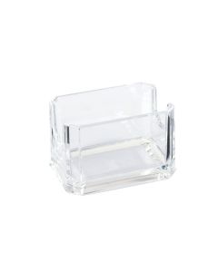 Single sugar/tea packet holder - Acrylic cm 8x5,5 h cm 5
