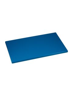 Cutting board with rounded edges - blue HDPE cm 60x40