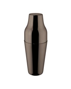 Parisienne Shaker Mixage Black - Black plated stainless steel 18/10 cl 60
