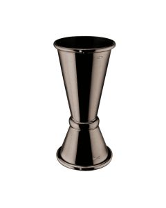 Jigger Mixage Black - Black plated stainless steel 18/10 cl 2/4