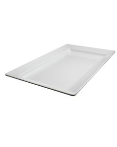 Rectangular tray Dido - ivory melamine cm 44,5x22