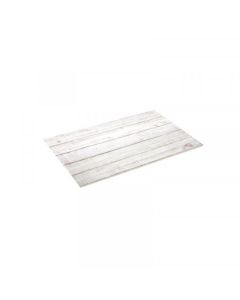 GN 1/1 Wooden finish tray Shabby with non-slip feet - melamine