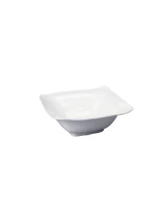 Wavy square bowl Kang - melamine Ø cm 32