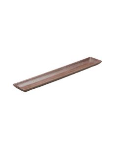 Oak wodeen finish platter Woody Baker - melamine cm 30x5