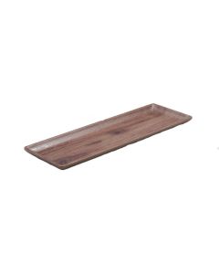 Oak wodeen finish platter Woody Baker - melamine cm 30x10