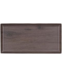 Oak wodeen finish platter Woody Baker - melamine cm 30x15