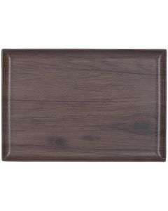 Oak wodeen finish platter Woody Baker - melamine cm 30x20,5