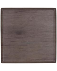Oak wodeen finish platter Woody Baker - melamine cm 30x30