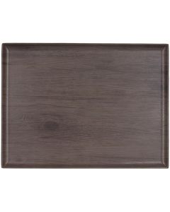 Oak wodeen finish platter Woody Baker - melamine cm 40x30
