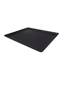 GN 1/2 Baker tray with feet - black melamine cm 32,5x26,5