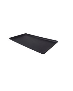 GN 1/3 Baker tray with feet - black melamine cm 32,5x17,5