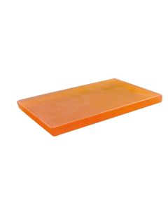 Rectangular tray Crystal Party - orange melamine cm 30x15