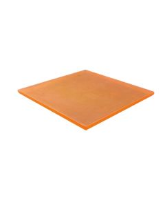 Rectangular tray Crystal Party - orange melamine cm 30x30